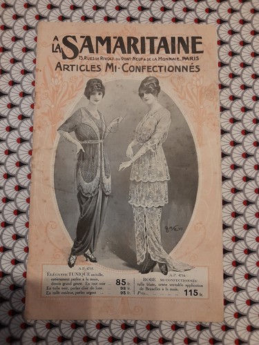 Catalogue ancien mode 1900 - 1900, /