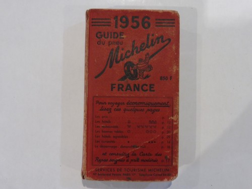Ancien guide michelin 1956 - ancien,