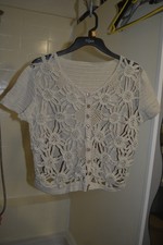 boléro crochet fait main