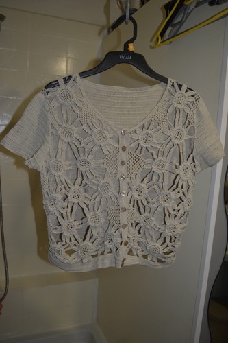 Boléro crochet fait - crochet, main
