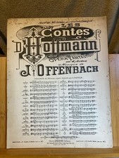 Offenbach Contes d'Hoffmann