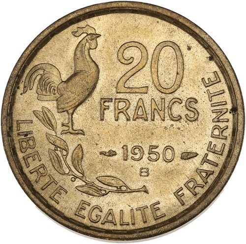 Francs guiraud 1950b - 1950b, 4f