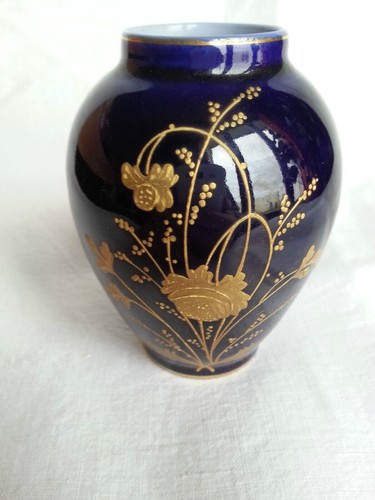 Superbe vase bleu - , cobalt