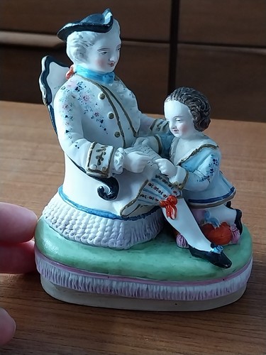 Sculpture porcelaine ancienne - porcelaine,