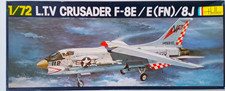 HELLER #259 1/72° LTV CRUSADER F-8E/E (FN)/8J Complet Vérifié Trés bon état