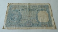 BILLET  FRANCE 20 f BAYARD  25/08/1917  FAY 11/02