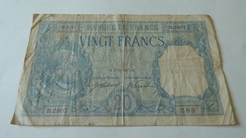Billet france f bayard - 20,