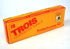LOT 3 FILMS COULEURS  KODACHROME 40 SUPER 8 PERIMES 12/1986 KMA 464P *