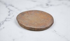 Assiette Ronde En Bois Antique