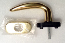 HOPPE Arlanta Poignée de Fenêtre Battante ou Porte fenêtre 90° en Laiton "Neuf"