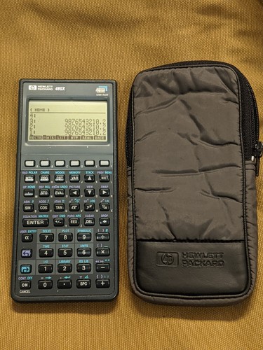Hewlett packard 48gx - packard,