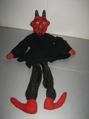 Ancienne marionnette théâtre - ancienne,
