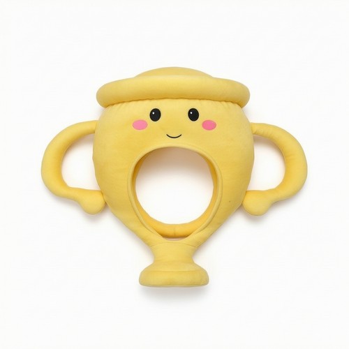 Masque trophée peluche - masque, de