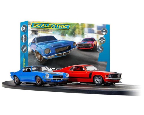 Scalextrics set american - scalextrics,