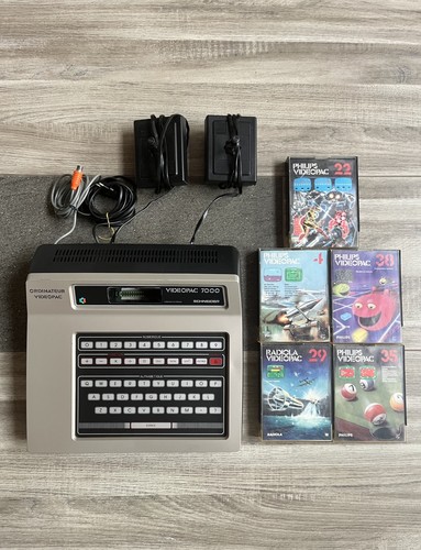 Console vintage videopac 7000 - console,