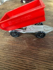 RARE REMORQUE TRACTEUR "JOUEF" INTERNATIONAL TRACTOR TRAILER 1/32 LONGUEUR 11 CM