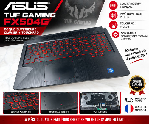 Coque palmrest clavier azerty - coque,