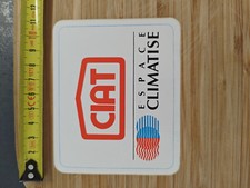 Autocollant vintage sticker publicitaire CIAT REF 5