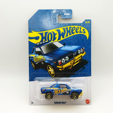 Hot Wheels 1/64 Subaru Brat – 58th Anniversary Blue & Gold – 2026 – Neuf