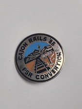 Pin's vintage pins Collector publicitaire Cajon Rails 86 PSR Convention 2CI025