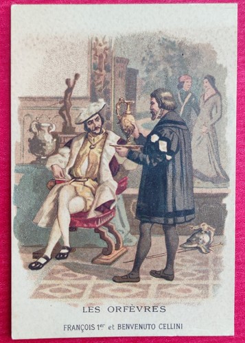 Chromo litho magasin aux trois - chromo,