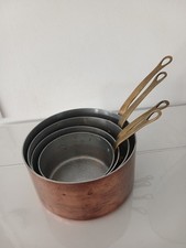Série de 4 casseroles en