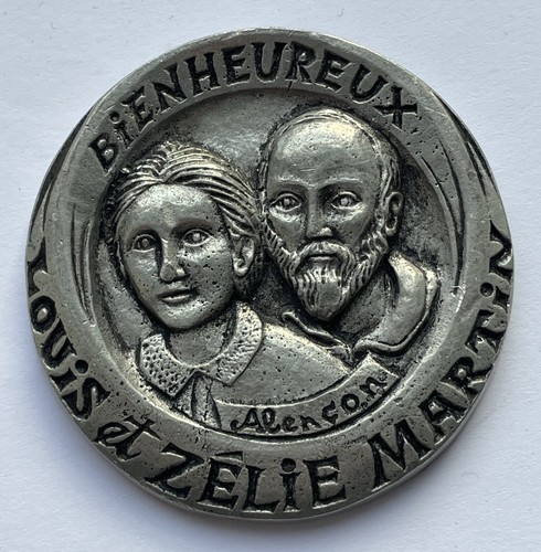 Médaille étain mariage - en, de