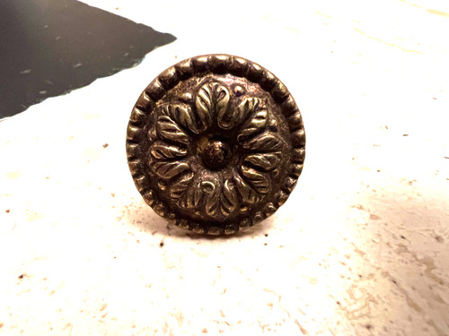 Bouton bronze antique - bouton,