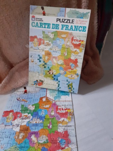 Dujardin puzzles carte - puzzles,