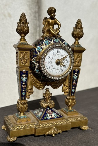 Pendule table bronze et - de,