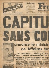 Journal France-Soir 7 Mai