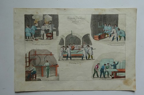 Gravure 1825 industrie - 1825,, /