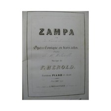 HEROLD Ferdinand Zampa Opéra