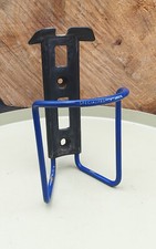 Spécialité TA bottle cage blue 1980 1990 vintage porte bidon bleu LOOK