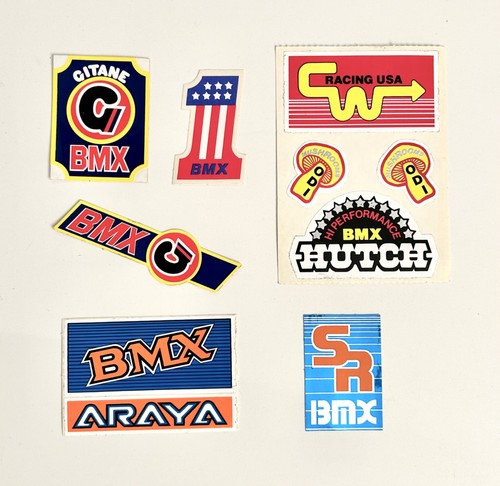 Autocollant sticker bmx - autocollant,