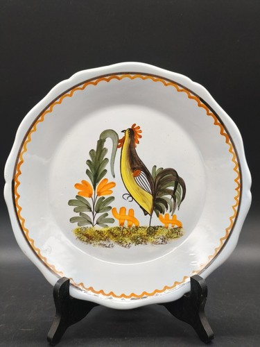 Assiette décorative faïence - assiette,