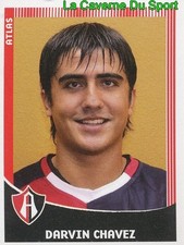 044 DARVIN CHAVEZ MEXICO FC.ATLAS GUADALAJARA PRIMERA DIV APERTURA 2010 PANINI