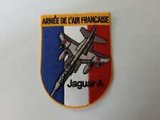 Patch Thermocollant Brodé Jaguar A ARMEE FRANÇAISE IRON L 7cm H 9cm Aviation ..