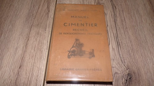 Manuel cimentier a - du,