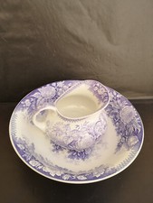 U&C Sarreguemines modèle jardinière Broc + cuvette de toilette Très bon état