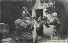 CPA animée voyagée