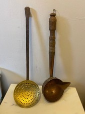 Ancien écumoire cuillère en