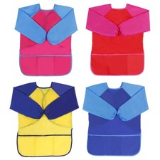Blouse Peinture Enfant Imperméable Tablier de Peinture 3-7 ans Tablier Manche...