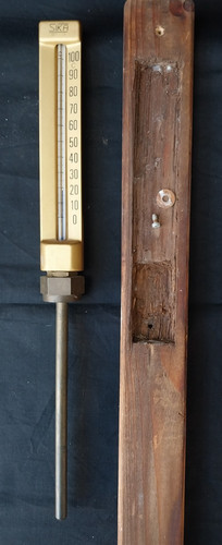 Grand thermometre industriel - grand,