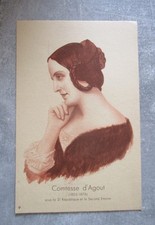 Comtesse d'Agout ( 1805 - 1861 ) Publicité  Pharmaceutique ULTRAVITAMINE 4