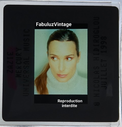 Diapositive presse zazie - diapositive,