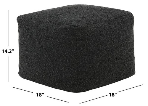 Safavieh samuels boucle pouf - safavieh,