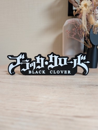 Logo black clover original - black,