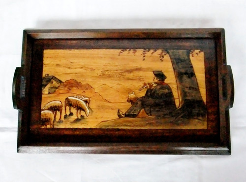 Plateau service décor - service,