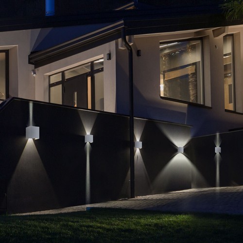 Led mur spot - mur, haut